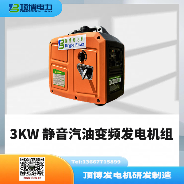 3KW手提式變頻汽油發(fā)電機